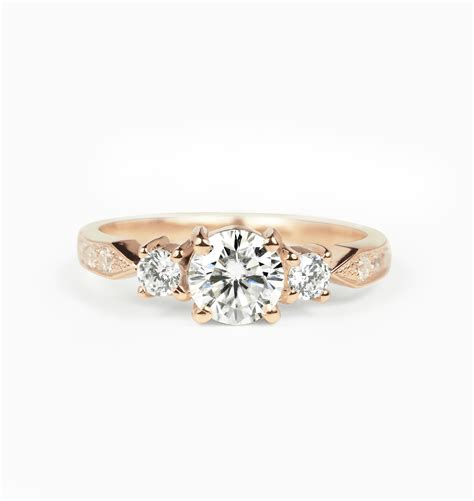 Moissanite Diamond Engagement Rings