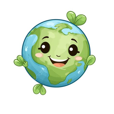 Earth Drawing Cute Cartoon Earth Day Clip Art Illustration, World, Earth, Earth Day PNG ...