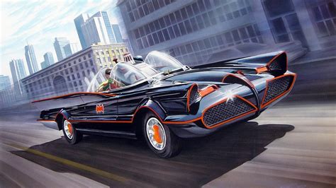 วอลเปเปอร์ : การ์ตูน DC, โทรทัศน์, แบทแมนและโรบิน, Batmobile, รถ, งานศิลปะ 1920x1080 - Setsuna ...