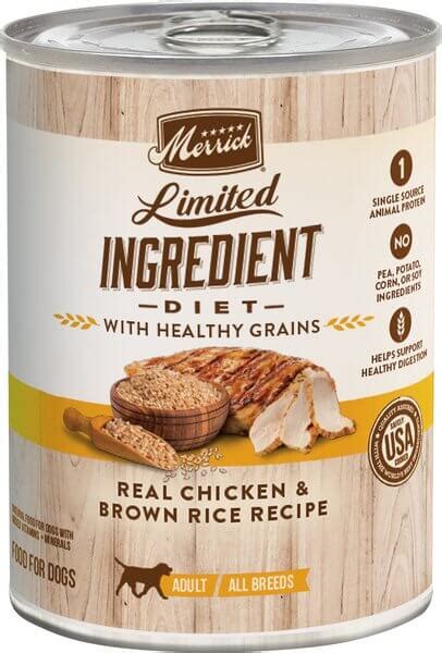 Merrick Limited Ingredient Diet Dog Food Review (Canned) | Dog Food Advisor