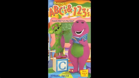 Barney Abc And 123 Vhs