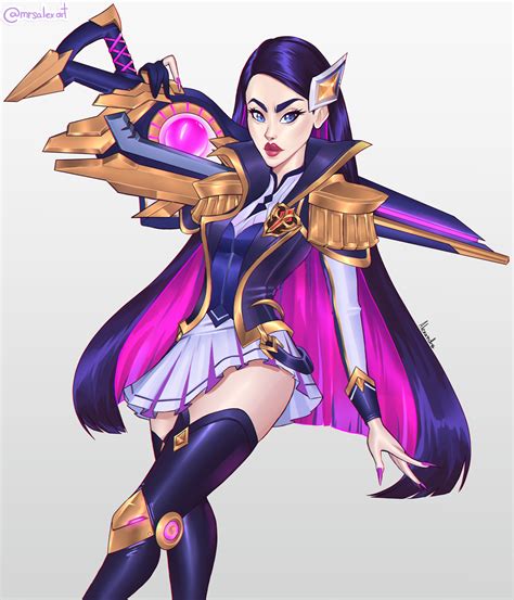 ArtStation - Battle Academia Caitlyn