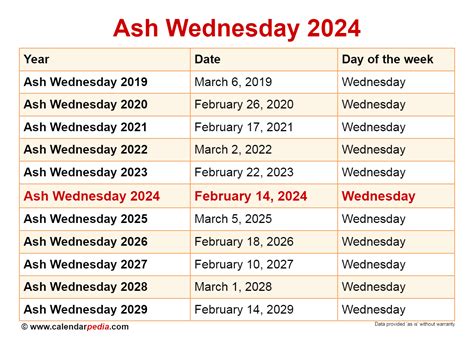 2024 Calendar Ash Wednesday Worship Servicenow - Idell Barbette