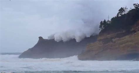 Wild weather coming to Oregon Coast on Saturday, with 75 MPH winds