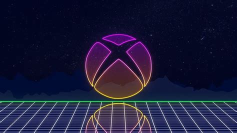 Neon xbox wallpaper