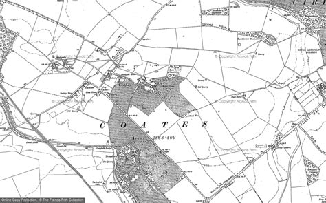 Old Maps of Cirencester Park, Gloucestershire