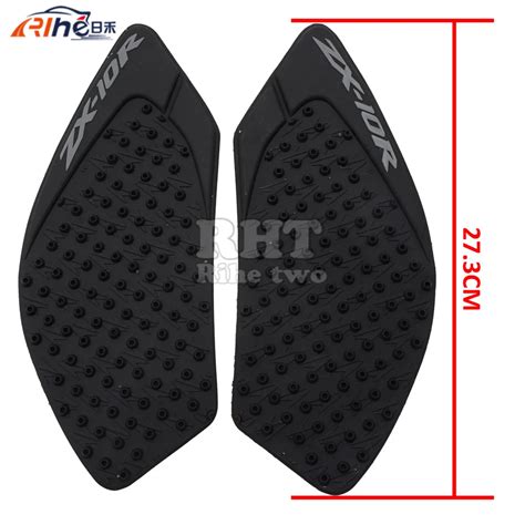 Motorcycle Accessories Carbon Fiber Tank Pad tank Protector Sticker 3M Clear For kawasaki zx10r ...