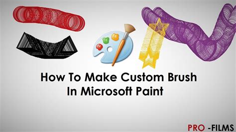 How To Add Custom Brushes In Microsoft Paint - YouTube