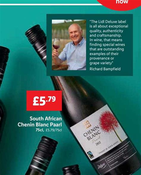 South African Chenin Blanc Paarl Offer at Lidl