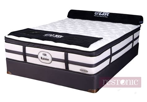 Restonic® @Last Olympia EuroTop Queen Mattress Set - Lexington Overstock Warehouse | Queen ...