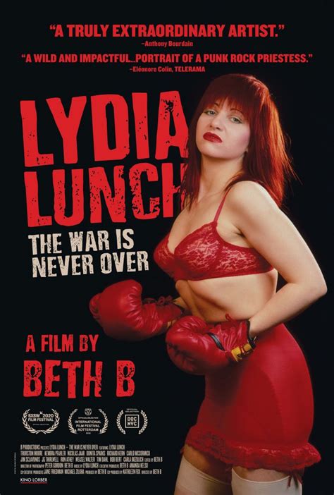 MOVIE OF THE WEEK July 2, 2021: LYDIA LUNCH: THE WAR IS NEVER OVER – ALLIANCE OF WOMEN FILM ...