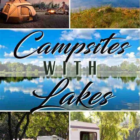 13 Beautiful Campsites with Lakes in the USA