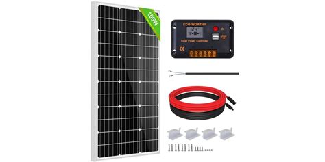 ECO-WORTHY 100W Solar Kit hits new low at $99, more | Electrek