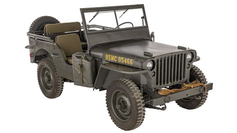 Iconic and Highly Desirable World War II USMC Willys MB Jeep | Rock Island Auction