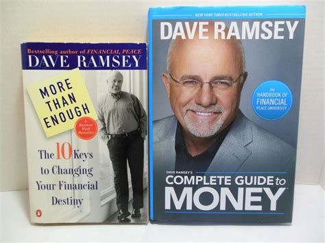 DAVE RAMSEY LOT Complete Guide to Money AND More Than Enough Be Debt ...