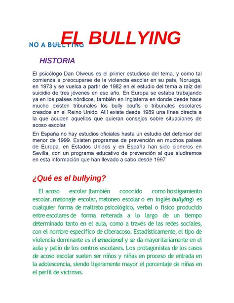 Calaméo - EL BULLYING