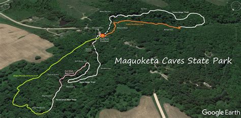 Maquoketa Caves State Park (4.5 miles; d=5.50) - dwhike