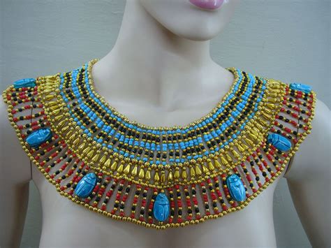 Pin on LoSH: MoL, Cw | Egyptian necklace, Gold necklace indian bridal jewelry, Ancient egyptian ...