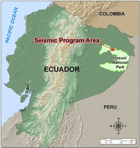 Seismic Program in Yasuni National Park Professors, station staff and ...