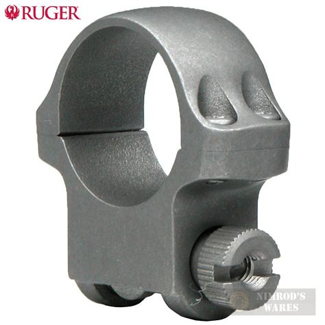 Ruger 30mm Medium SCOPE RING (1) Matte Black 4B30HM 90321 ...