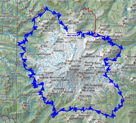 Mt. Rainier Circumnavigation (Wonderland Trail)