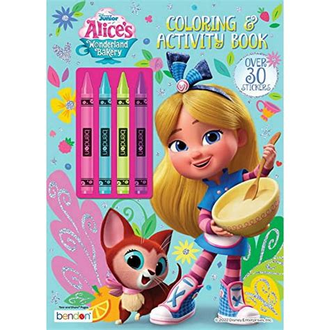 Disney Alice's Wonderland Bakery Coloring & Activity Book - Walmart.com