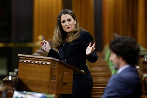 ‘Bravo to Chrystia Freeland.’ Readers react to the 2021 federal budget ...