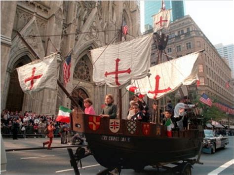 The Columbus Day Parade in New York