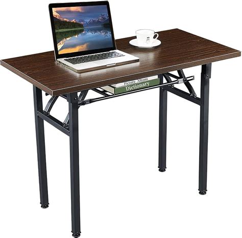 Buy Computer Desk Folding Table No-Assembly Modern Desk for Small ...