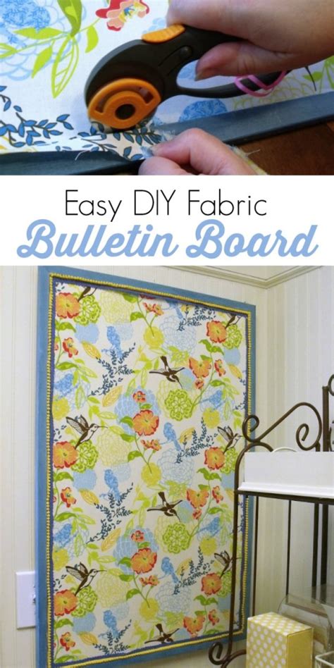 How to Make Fabric Bulletin Boards : Atta Girl Says