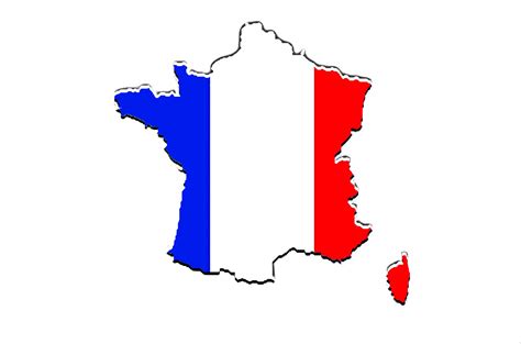 Flag Map Of France Free Stock Photo - Public Domain Pictures