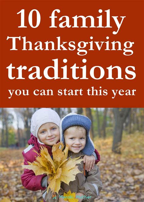 10 Fun Thanksgiving Traditions for Families - Meraki Mother