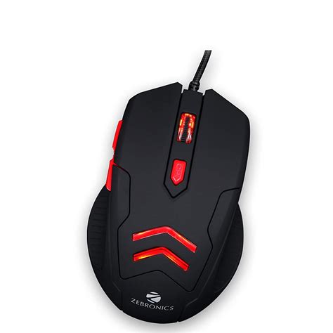 Zebronics Zeb-Feather USB Gaming Mouse with Mouse Pad | i7 Solutions