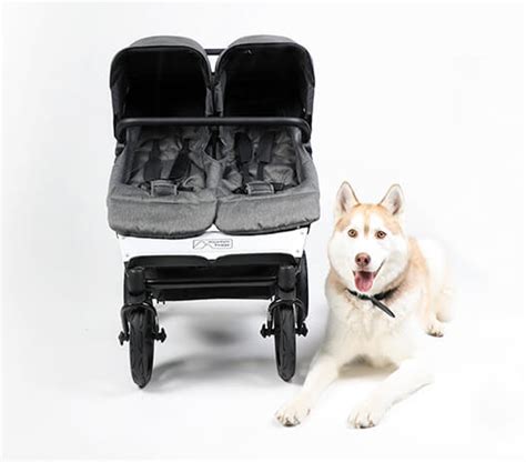 Mountain Buggy Duet Luxury Herringbone Double Stroller