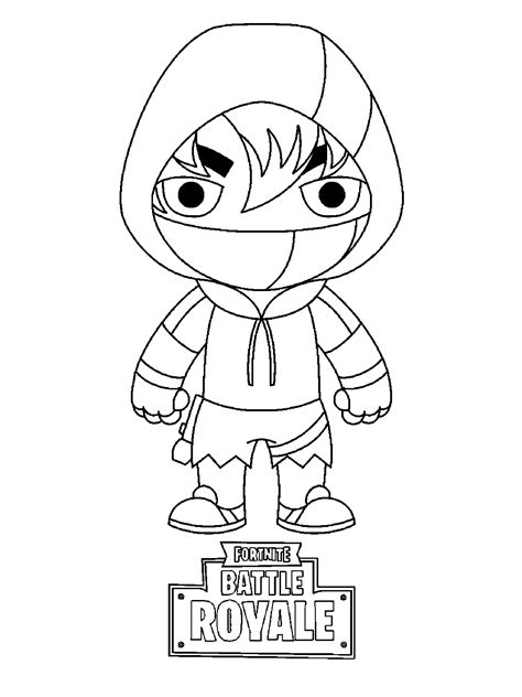 Fortnite Coloring Pages: Battle Royale Printable PDF » Print Color Craft