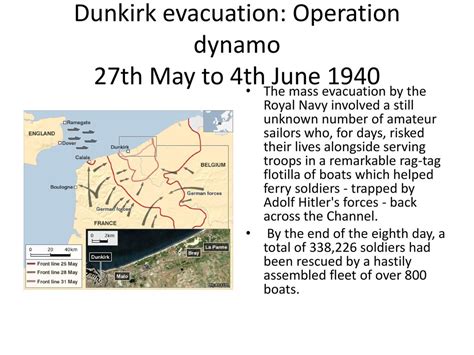 Dunkirk evacuation: Operation dynamo 27th May to 4th June ppt download