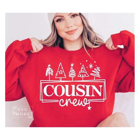 Christmas Cousin Crew SVG PNG, Cousin Crew Svg, Christmas Co - Inspire ...