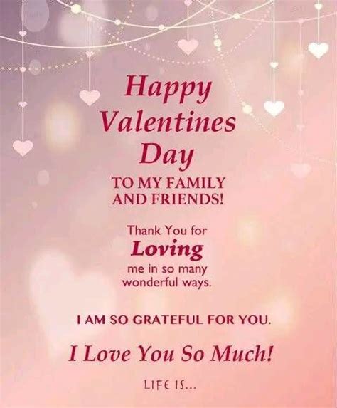 Happy Valentines Day To My Family And Friends Pictures, Photos, and Images for Facebook, Tumblr ...