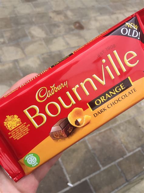 New/Old Cadbury Bournville Orange Dark Chocolate