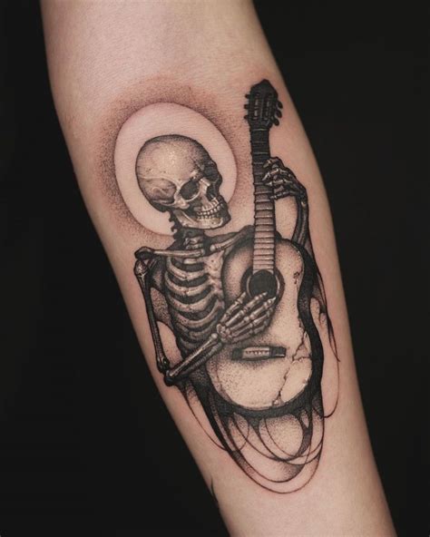 30 Pretty Guitar Tattoos for Your Inspiration | Style VP | Page 28