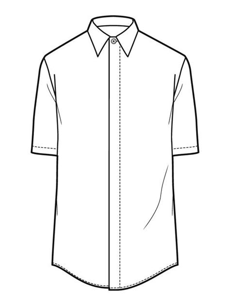 1000+ images about shirt flat sketch on Pinterest | Technical ... | sketching | Pinterest ...