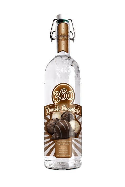 360 Double Chocolate - 360 Vodka | Flavored vodka, Chocolate vodka, Best flavored vodka