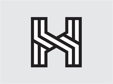 H symbol concept by Jeroen van Eerden on Dribbble