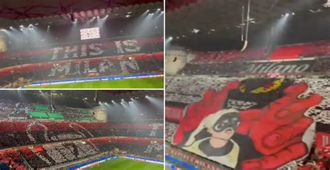 AC Milan put on incredible display before UCL match at San Siro ...