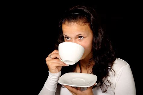 Woman Drinking Coffee Free Stock Photo - Public Domain Pictures
