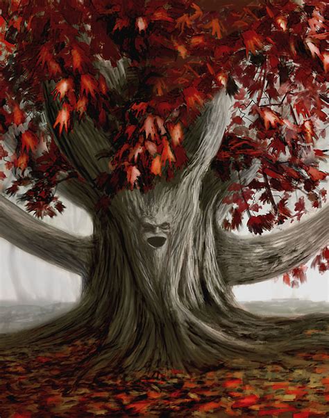 Weirwood tree by Benco42 on DeviantArt