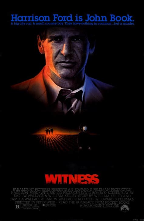 Witness Movie Posters From Movie Poster Shop