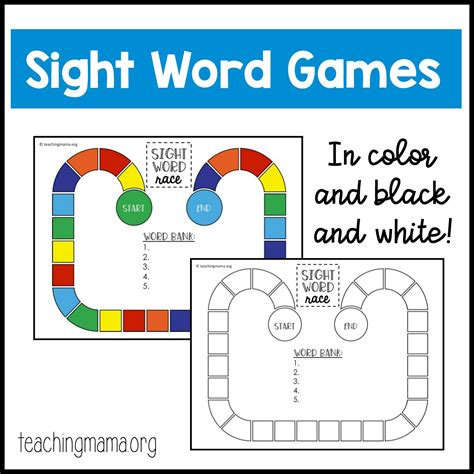 Sight Word Games