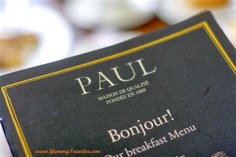 The Yummy Traveler: PAUL Boulangerie et Pâtisserie