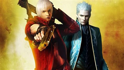 Dante Vs Vergil HD desktop wallpaper : Widescreen : High Definition : Fullscreen